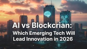 AI vs Blockchain: Innovation Impact by Sector