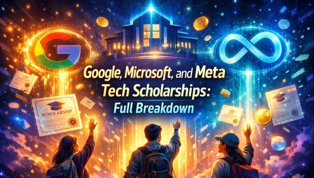 Google, Microsoft, and Meta Tech Scholarships Full Breakdown Google, Microsoft, and Meta Tech Scholarships: Full Breakdown