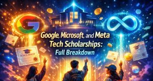 Google, Microsoft, and Meta Tech Scholarships: Full Breakdown
