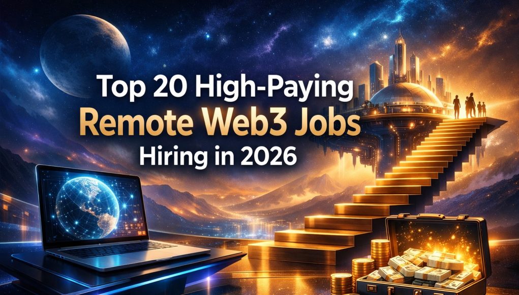 Top 20 High-Paying Remote Web3 Jobs Hiring in 2026