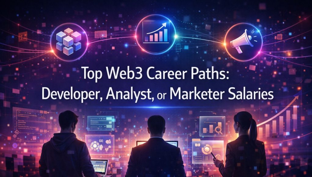 Top Web3 Career Paths: Developer, Analyst, or Marketer Salaries