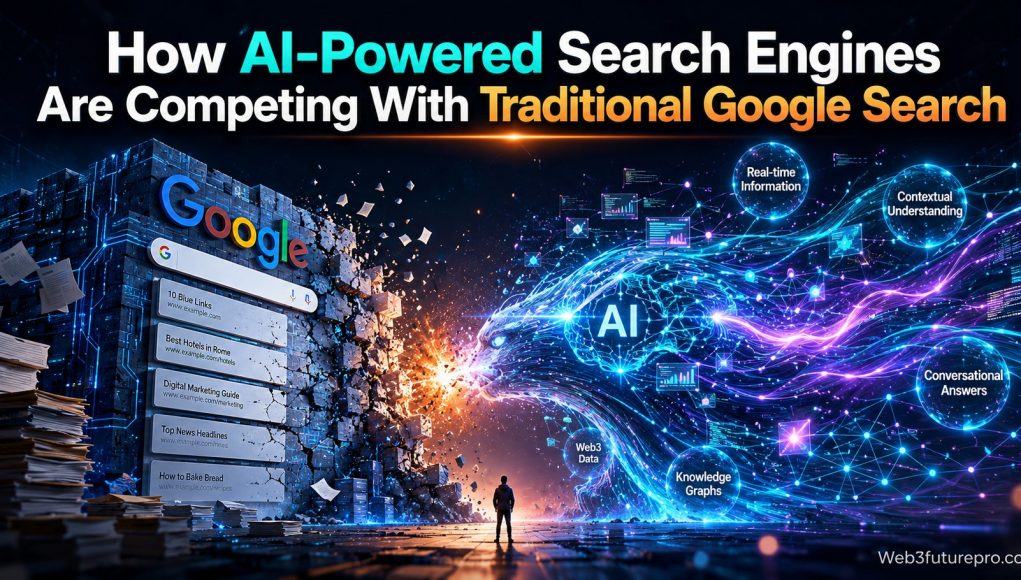 How AI-Powered Search Engines Are Competing With Traditional Google Search How AI-Powered Search Engines Are Competing With Traditional Google Search