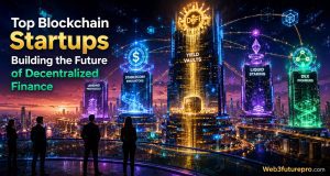 Top Blockchain Startups Building the Future of Decentralized Finance