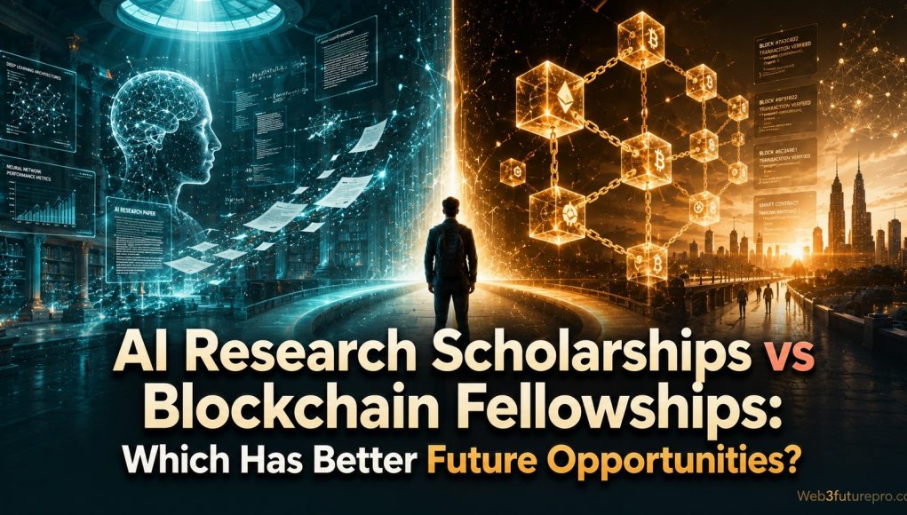 AI Research Scholarships vs Blockchain Fellowships AI Research Scholarships vs Blockchain Fellowships: Which Has Better Future Opportunities?