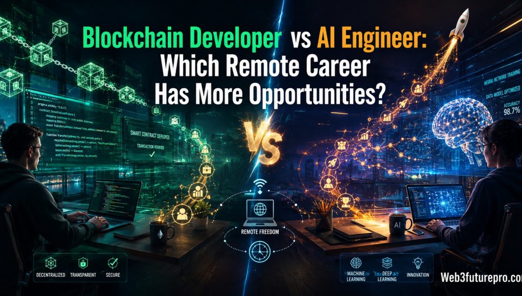 Blockchain Developer vs AI Engineer: Which Remote Career Has More Opportunities?