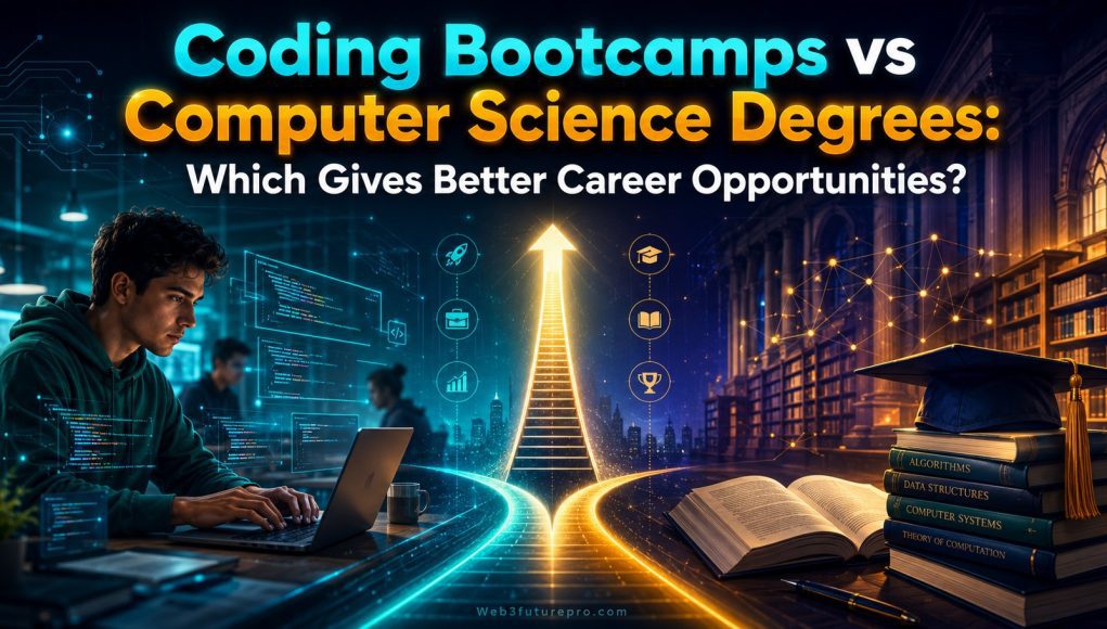 Coding Bootcamps vs Computer Science Degrees Coding Bootcamps vs Computer Science Degrees: Which Gives Better Career Opportunities?