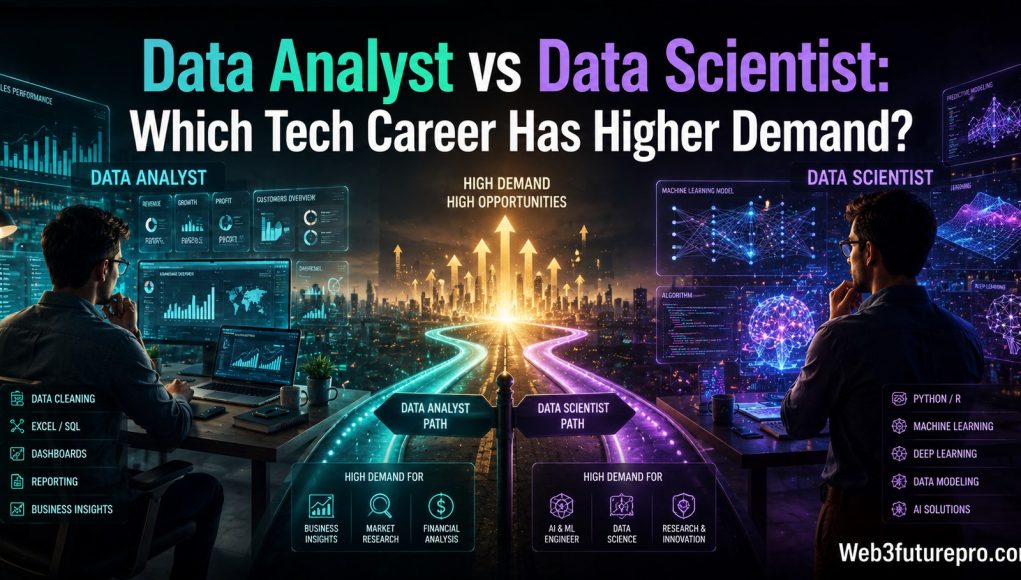 Data Analyst vs Data Scientist: Which Tech Career Has Higher Demand?
