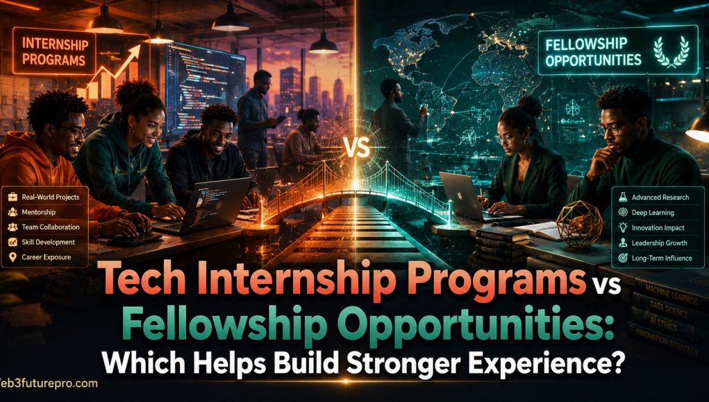 Tech Internship Programs Tech Internship Programs vs Fellowship Opportunities: Which Helps Build Stronger Experience?