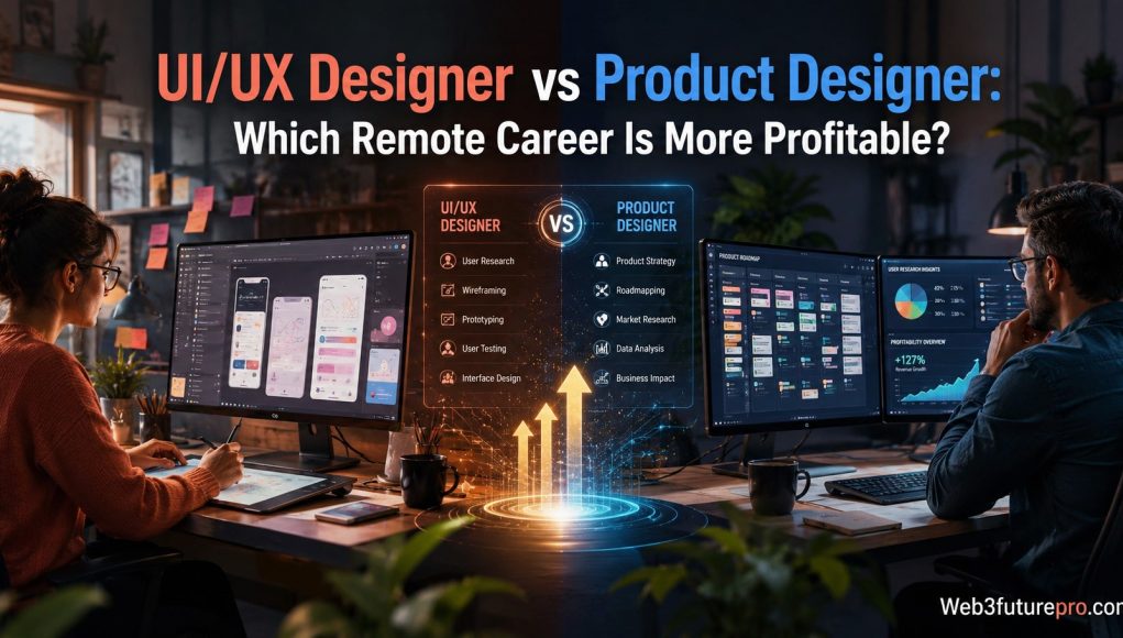UI/UX Designer vs Product Designer: Which Remote Career Is More Profitable?